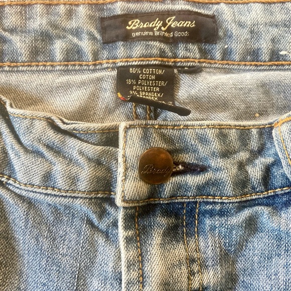 Distressed Brody Jean Shorts Light Wash sz 27 - Picture 3 of 4
